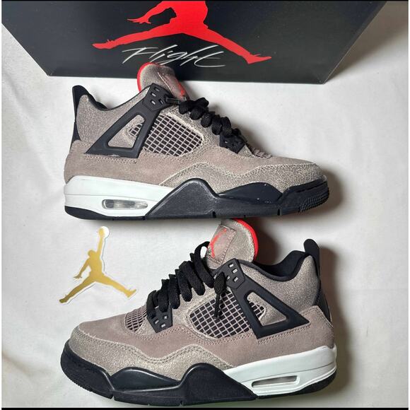 Size 6 - Nike Air Jordan 4 Retro GS Taupe Haze Men\'s Shoes Ships Now main image 4